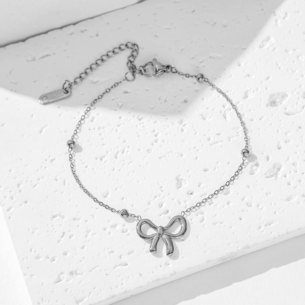 Bow Armband – Gold & Silver