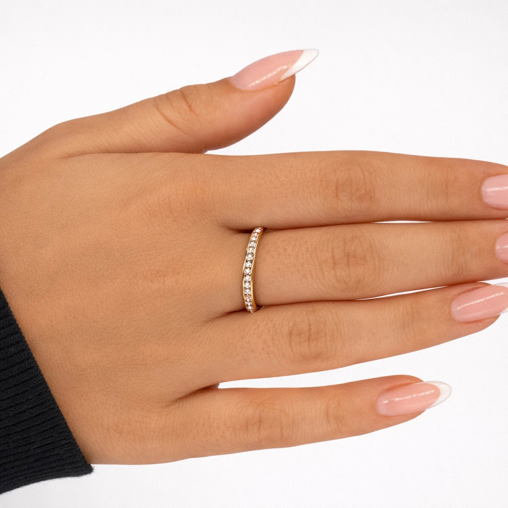 Stack Crystal Ring