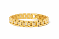 Crystal Link Gold Armband