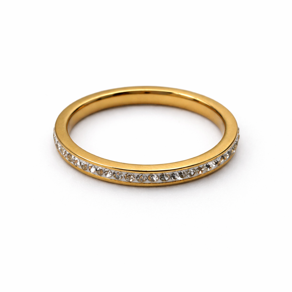 Stack Crystal Ring