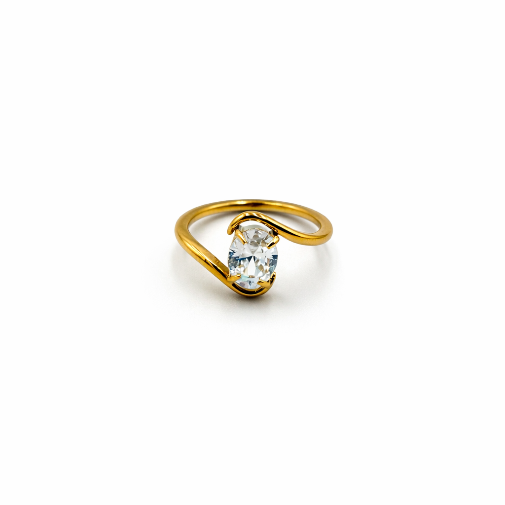 Solis Ring Gold & Silber
