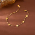 Soft Gold Flower Armband