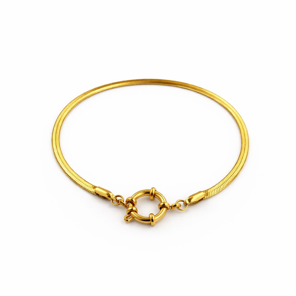 Bold Chain Gold Armband