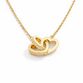 Double Heart Halskette