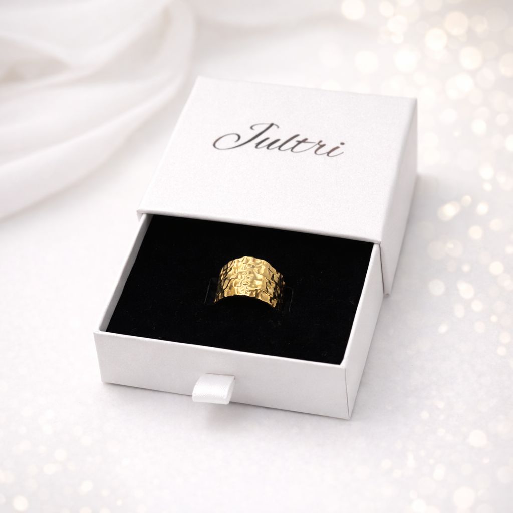 Molten Gold Ring